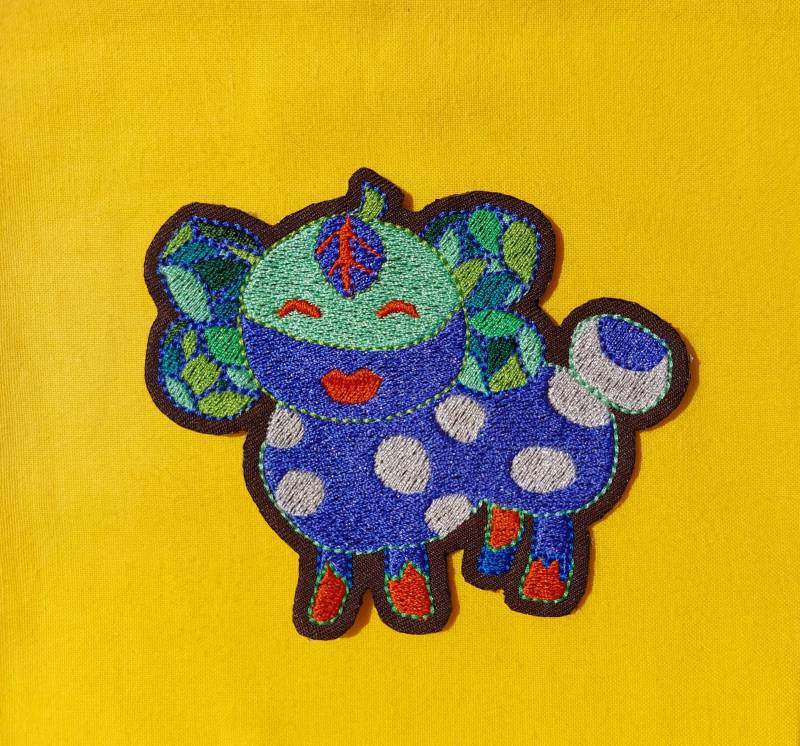 Waterside Scenery Patch Gestickte Applikation Gestickter Aufbügler von EriJun