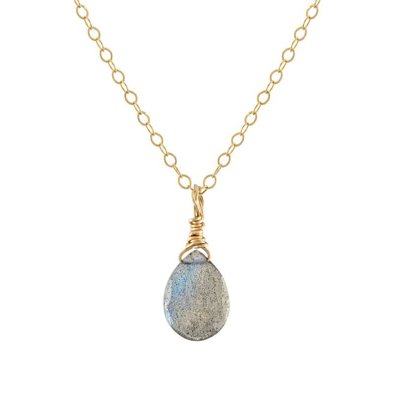Zierliche Labradorit Anhänger, Gold Filled, Sterling Silber Zierliche Labradorit Anhänger, Gold Filled, Sterling Silber von EricaMarieLLC