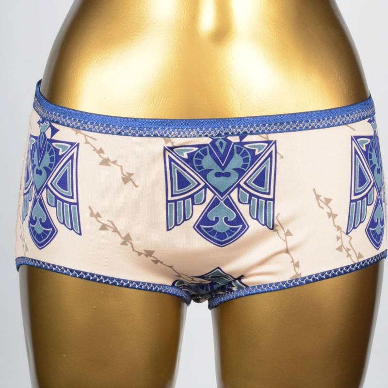 Thunderbird Seide Hipster Brief - 100 % Reine Jersey Höschen von EricaWaddellClothing