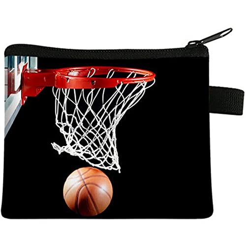 Fußball Basketball Münze Geldbeutel Cartoon Süße Headset -Tasche Kleine Geldbörse Brieftasche Kindergeschenk Mini Reißverschlussmünze Geldbörse von Ericetion