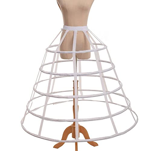 Vintage Cage Hoop Rock Bühne Petticoat - Perfekt Für Viktorianische Ballkleid, a -line -Rahmen Crinoline Pannier Unterrocks Slip Und Vintage Dance Party von Ericetion