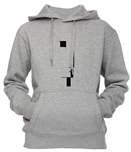 Erido Bauhaus Ausstellung 1923 Unisex Herren Damen Kapuzenpullover Sweatshirt Pullover Grau Größe XL Unisex Men's Women's Hoodie Grey X-Large Size XL von Erido
