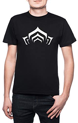 Warframe Lotus Symbol Herren T-Shirt Rundhals Schwarz Kurzarm Größe XL Men's Black T-Shirt X-Large Size XL Warframe Lotus Symbol Herren T-Shirt Rundhals Schwarz Kurzarm Größe XL Men's Black T-Shirt X-Large Size XL von Erido