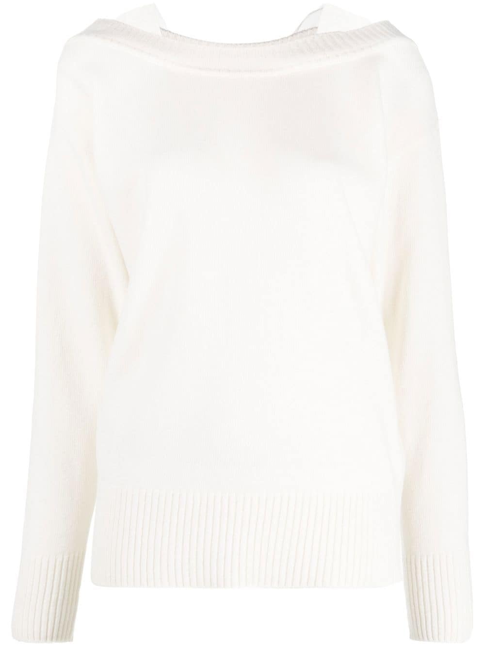 Erika Cavallini Pullover mit U-Boot-Ausschnitt - Nude von Erika Cavallini