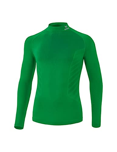 Erima Unisex Athletic Longsleeve 2.0 Turtleneck Funktionsunterw sche, Smaragd, M EU von Erima