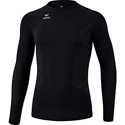 Erima Unisex Athletic Longsleeve 2.0 Funktionsunterwäsche, Schwarz, Xxl von Erima