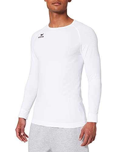 Erima Unisex Athletic Longsleeve 2.0 FunktionsUnterwäsche, Weiß, L EU von Erima