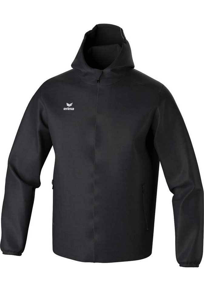 Erima Allwetterjacke LIGA STAR Allwetterjacke Kinder - Hoher Stehkragen mit integrierter Kapuze von Erima