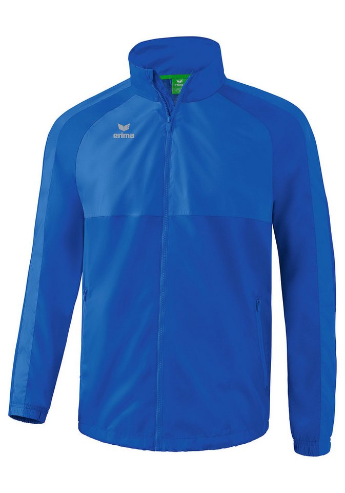 Erima Allwetterjacke Unisex TEAM Allwetterjacke - Hoher Stehkragen mit integrierter Kapuze von Erima