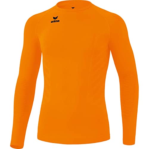 Erima Unisex Kinder Athletic Longsleeve 2.0 Turtleneck Funktionsunterwäsche (2252127), New orange, XXS von Erima
