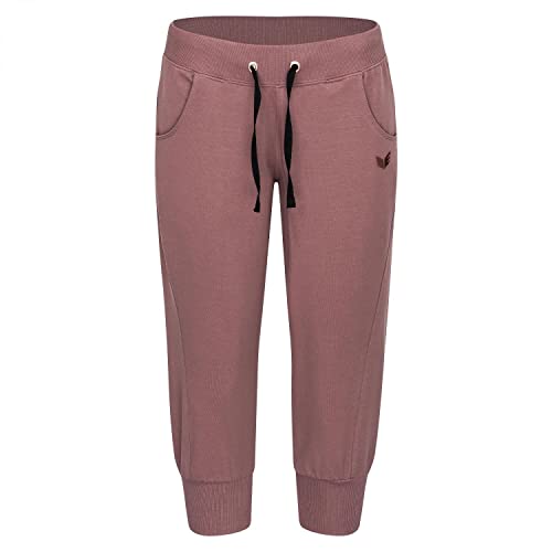 Erima Damen Casual Basics Freizeithose, Altrosa, 48 von Erima