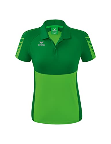 Erima Damen Six Wings Sport Polohemd, green, 34 von Erima