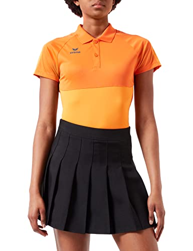 Erima Damen Six Wings Sport Polohemd, new orange, 38 von Erima