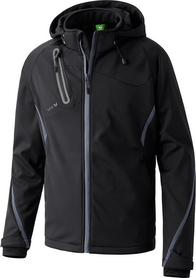 Erima Funktionsjacke softshell jacket FUNCTION BLACK/ANTHRAZIT von Erima