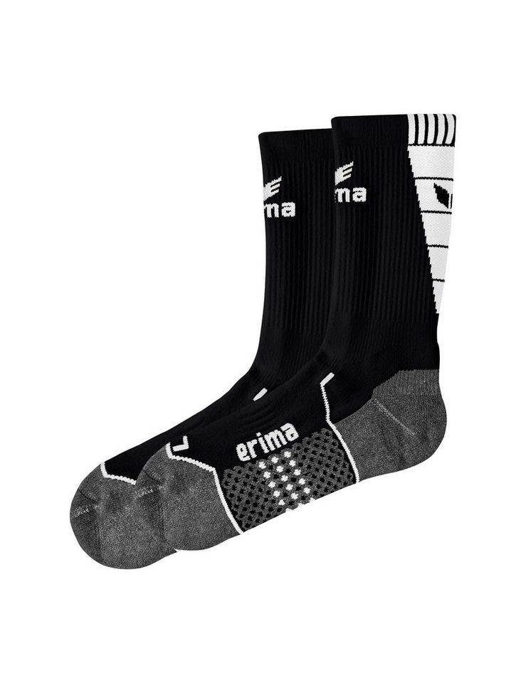 Erima Fußballstutzen football short socks black/white von Erima