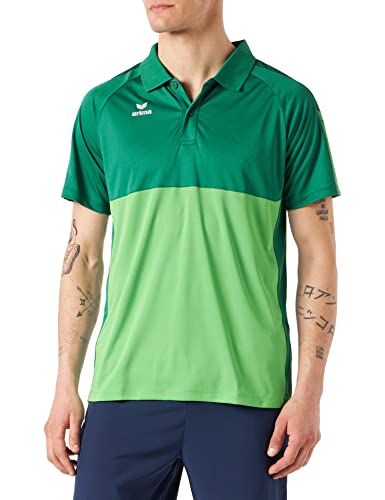 Erima Herren Six Wings Sport Polohemd, green, XXL von Erima