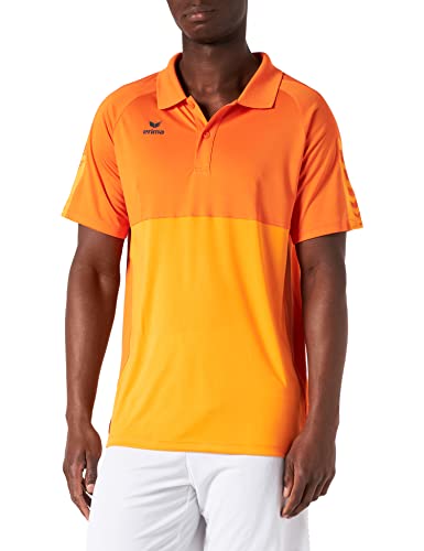 Erima Herren Six Wings Sport Polohemd, new orange, 3XL von Erima