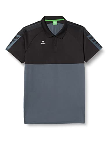 Erima Herren Six Wings Sport Polohemd, slate grey, 3XL von Erima