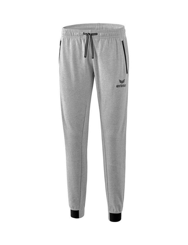 Erima Jogginghose Freizeithose Pant Essential Sweat (Mischgewebe) lang grau Damen von Erima