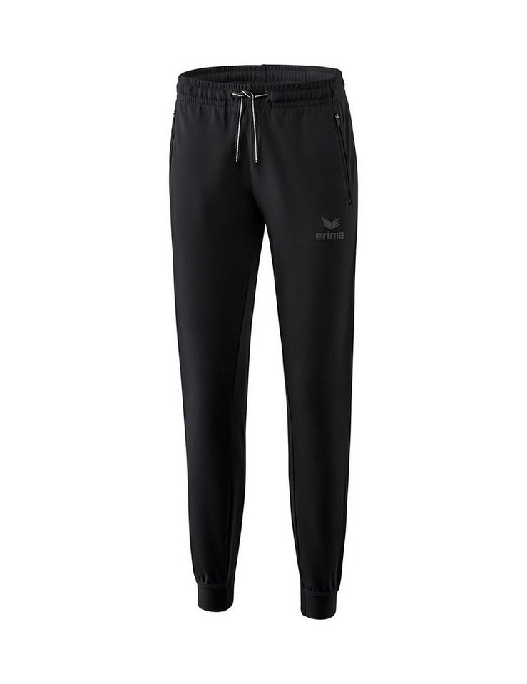 Erima Jogginghose Freizeithose Pant Essential Sweat (Mischgewebe) lang schwarz Damen von Erima
