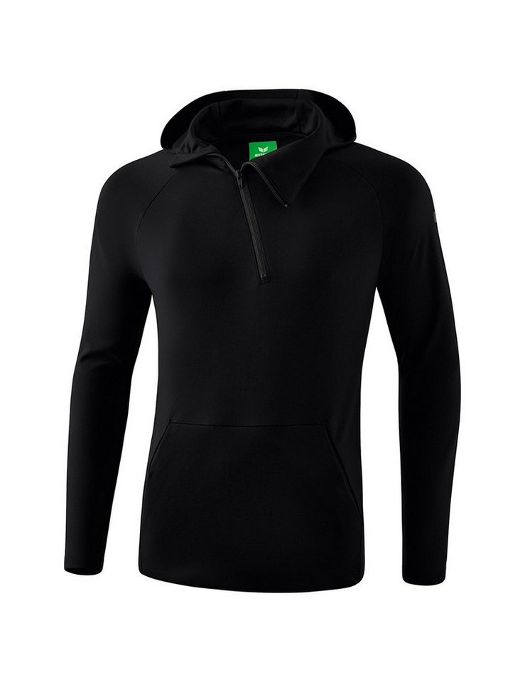Erima Kapuzenpullover (Hoodie) Essential - Baumwolle - schwarz Herren von Erima