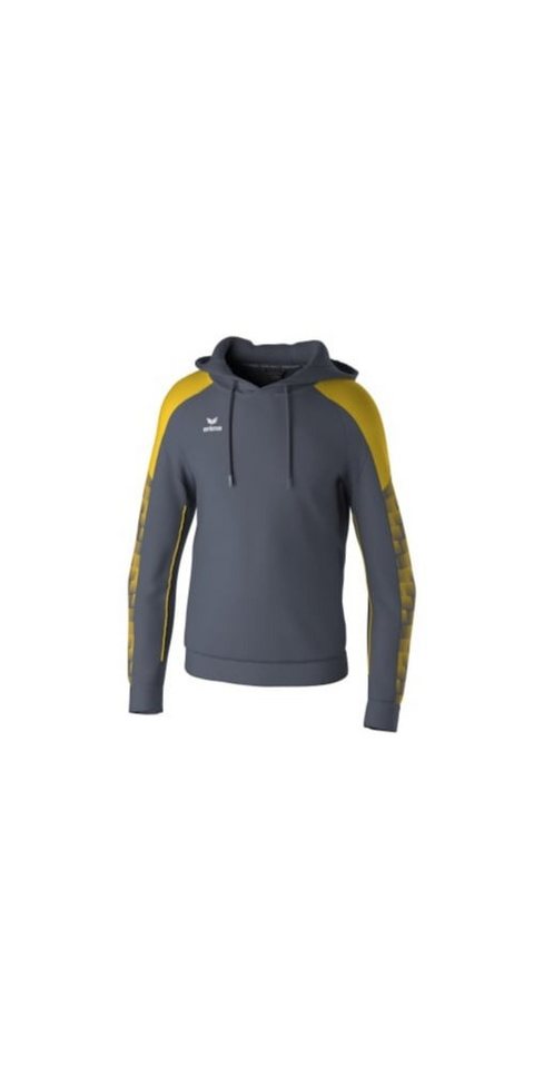 Erima Kapuzenpullover Evo Star (100% Polyester) grau/gelb Herren von Erima
