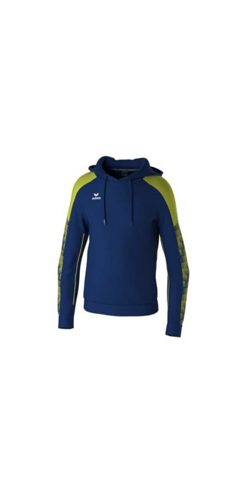 Erima Kapuzenpullover Evo Star (100% Polyester) navyblau/limegrün Herren von Erima