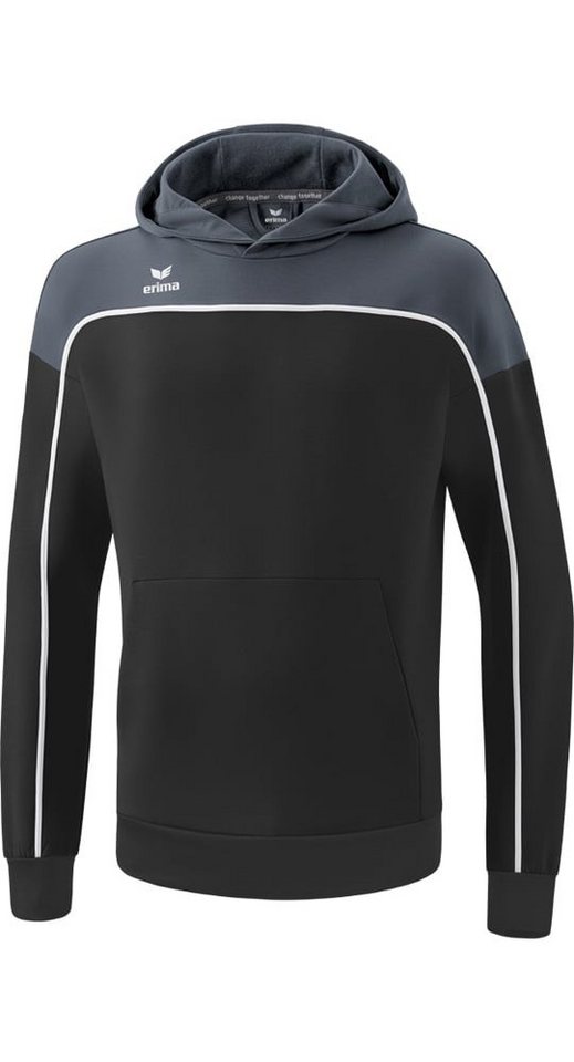 Erima Kapuzenpullover Hoodie Change (Baumwollmix) dunkelgrau/grau Herren von Erima