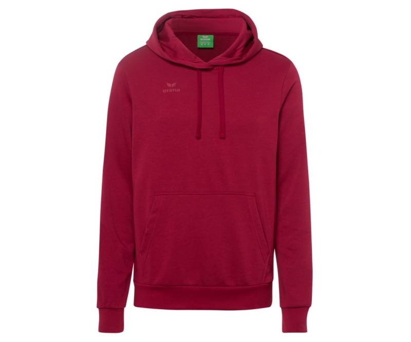 Erima Kapuzenpullover Sweat Basic Hoodie bordeaux Herren von Erima