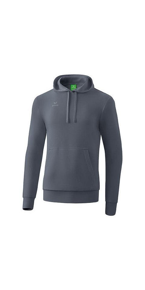 Erima Kapuzenpullover Sweat Basic Hoodie dunkelgrau Herren von Erima
