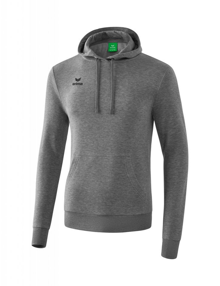 Erima Kapuzenpullover Sweat Basic Hoodie grau Jungen von Erima