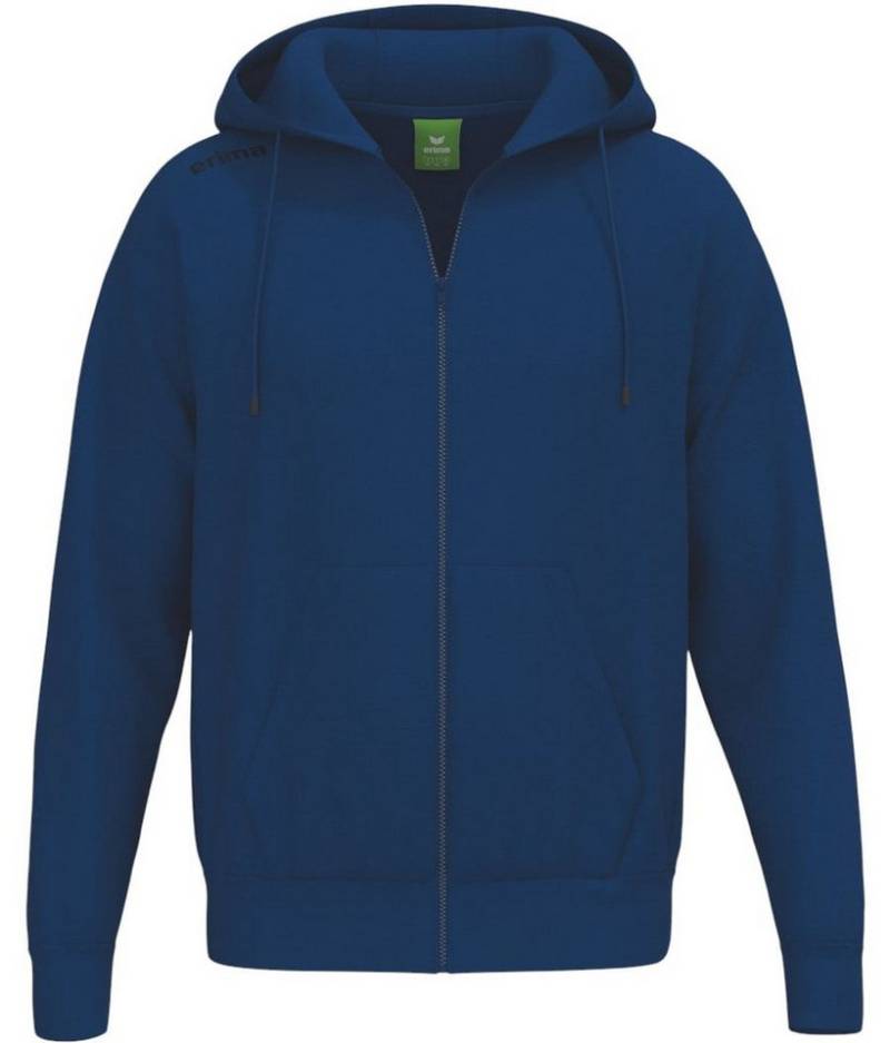 Erima Kapuzenpullover TS Hoodie Full Zip (Mischgewebe) navyblau Herren von Erima