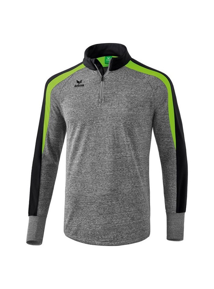 Erima Langarmshirt Half-Zip Liga 2.0 grau/grün Herren von Erima