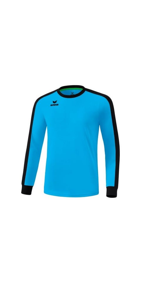 Erima Langarmshirt Trikot Retro Star (100% Polyester) curacaoblau/schwarz Herren von Erima