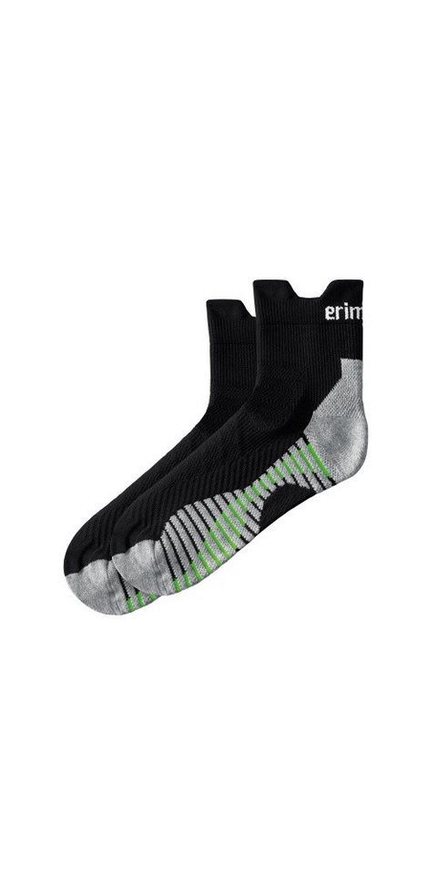 Erima Laufsocken (hoher Tragekomfort) schwarz - 1 Paar von Erima