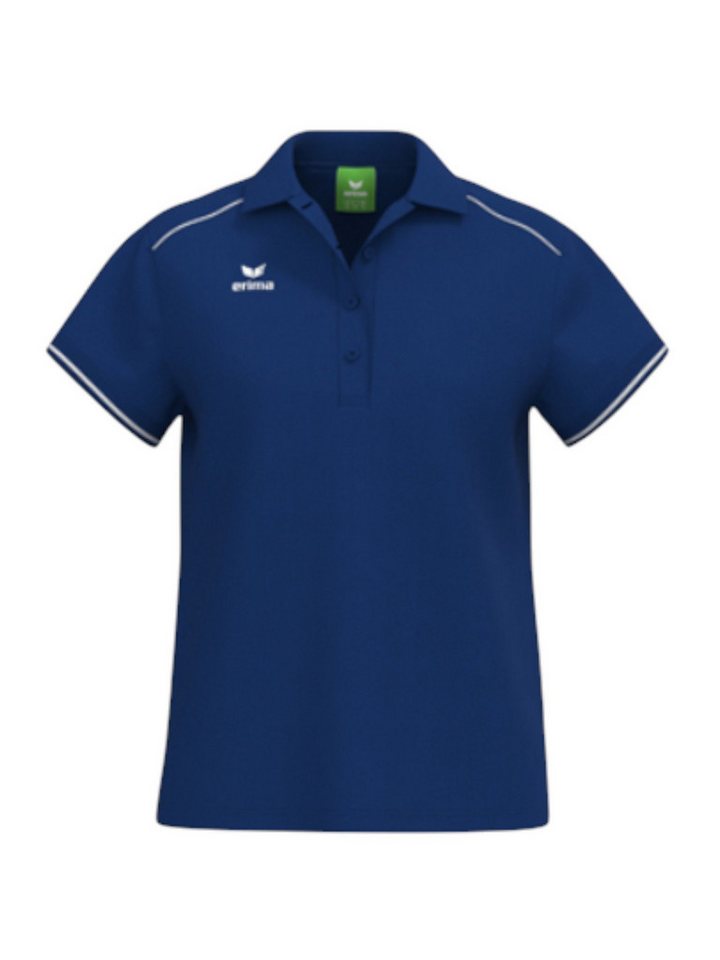 Erima Poloshirt CMPT (Baumwolle) blau Damen von Erima