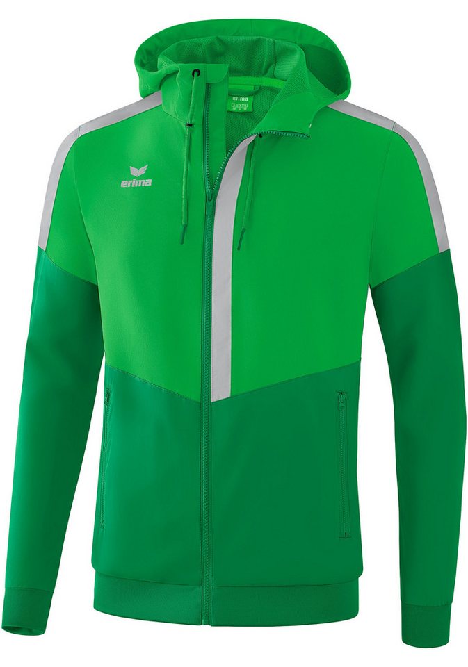 Erima Präsentationsanzug Squad Tracktop Jacke mit Kapuze Herren von Erima