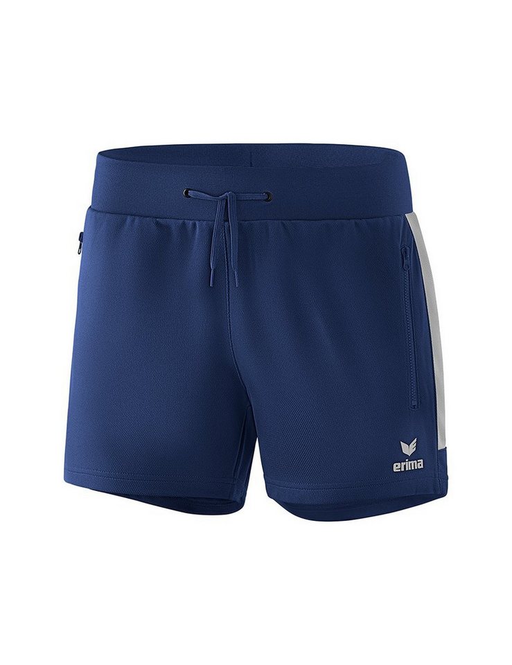 Erima Sporthose Short Squad kurz navyblau/silbergrau Damen von Erima