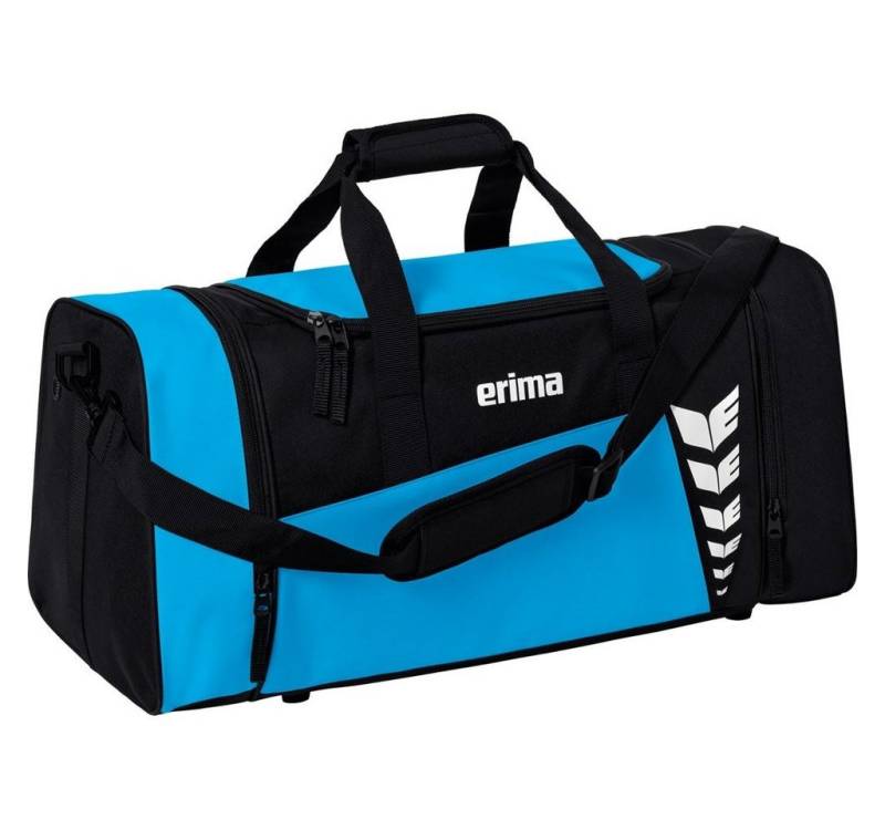 Erima Sporttasche Six Wings (Größe L - 76 Liter) curacaoblau/schwarz 70x32x34cm von Erima