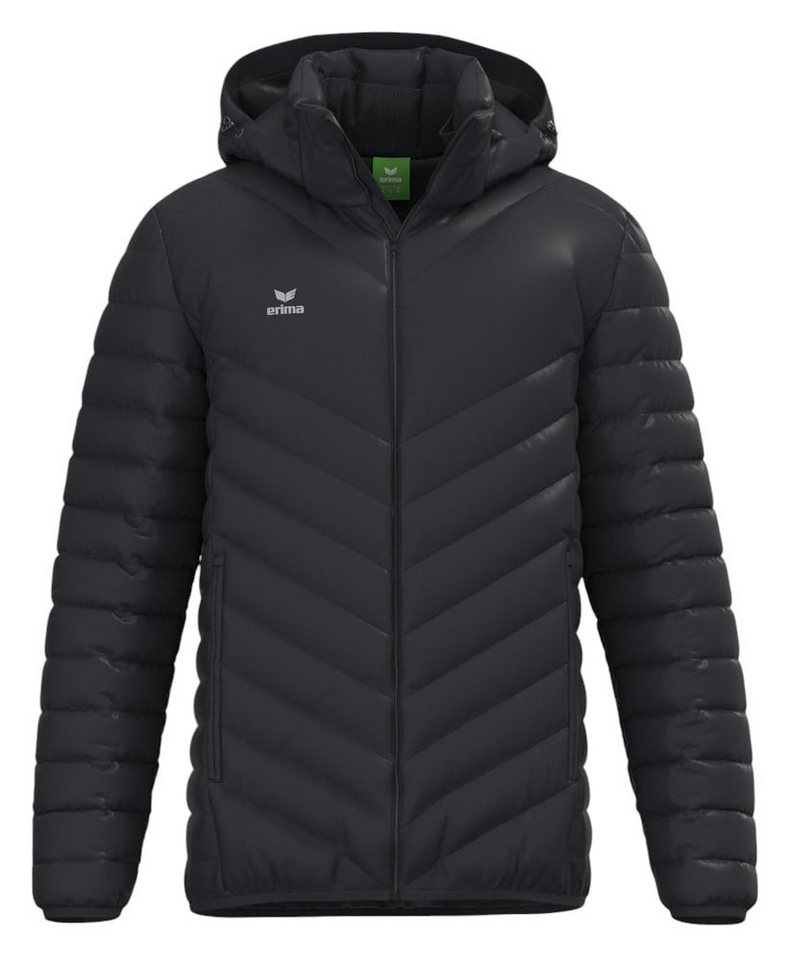 Erima Funktionsjacke Steppjacke CMPT Puffer mit Kapuze (100% Polyester) schwarz Herren von Erima
