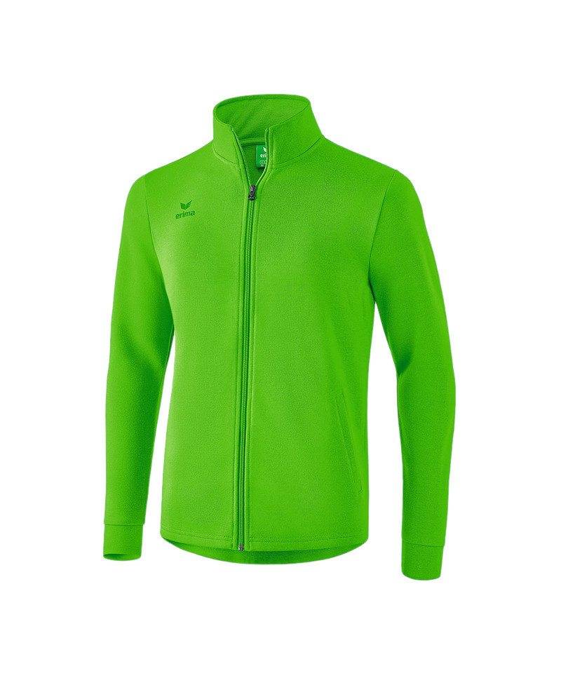 Erima Sweatjacke Erima Casual Basics Sweatjacke Dunkel Baumwolle von Erima