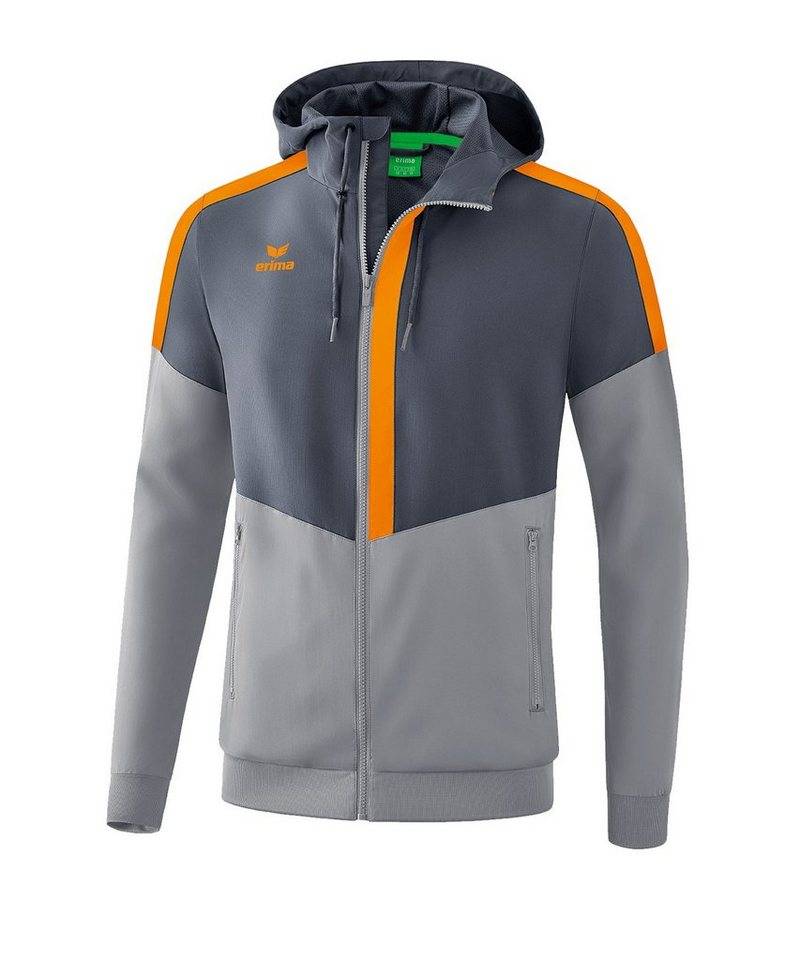 Erima Sweatjacke Erima Squad Präsentationsjacke Präsentationsjacken Polyester von Erima