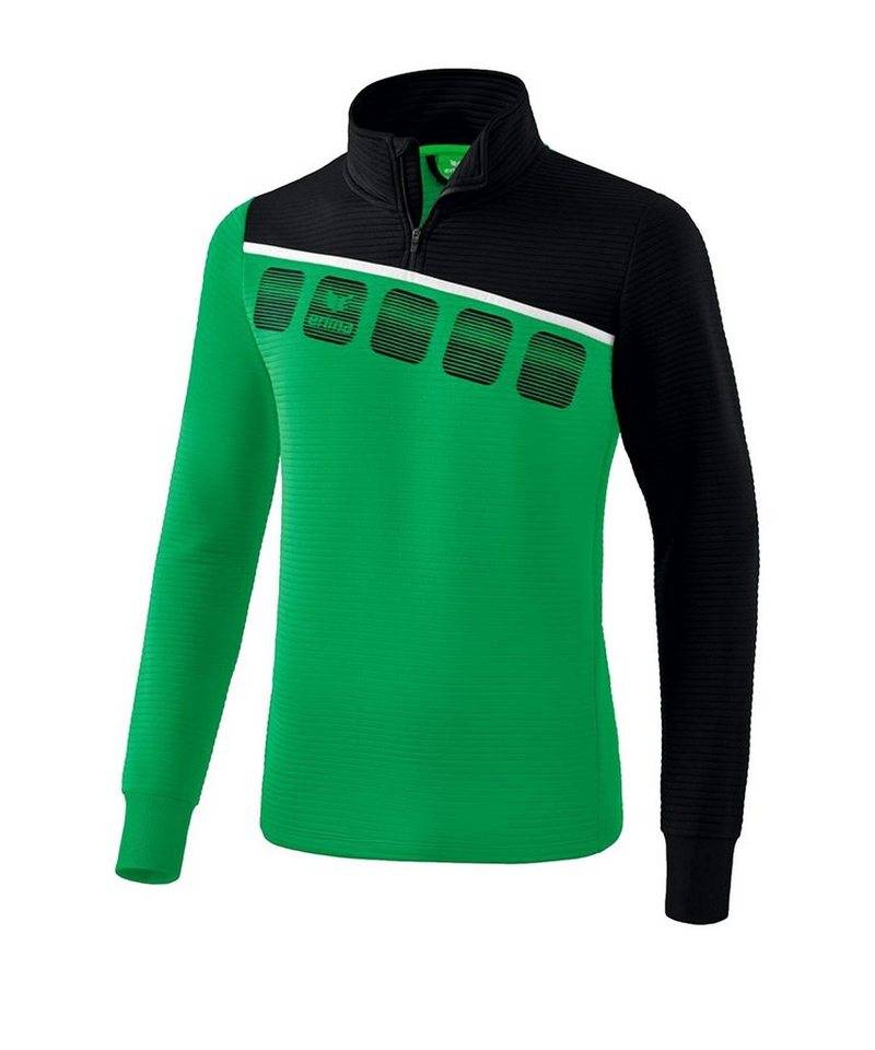 Erima Sweatshirt Erima 5-C Trainingstop Kids Langarm-Shirts Kinder Polyester von Erima