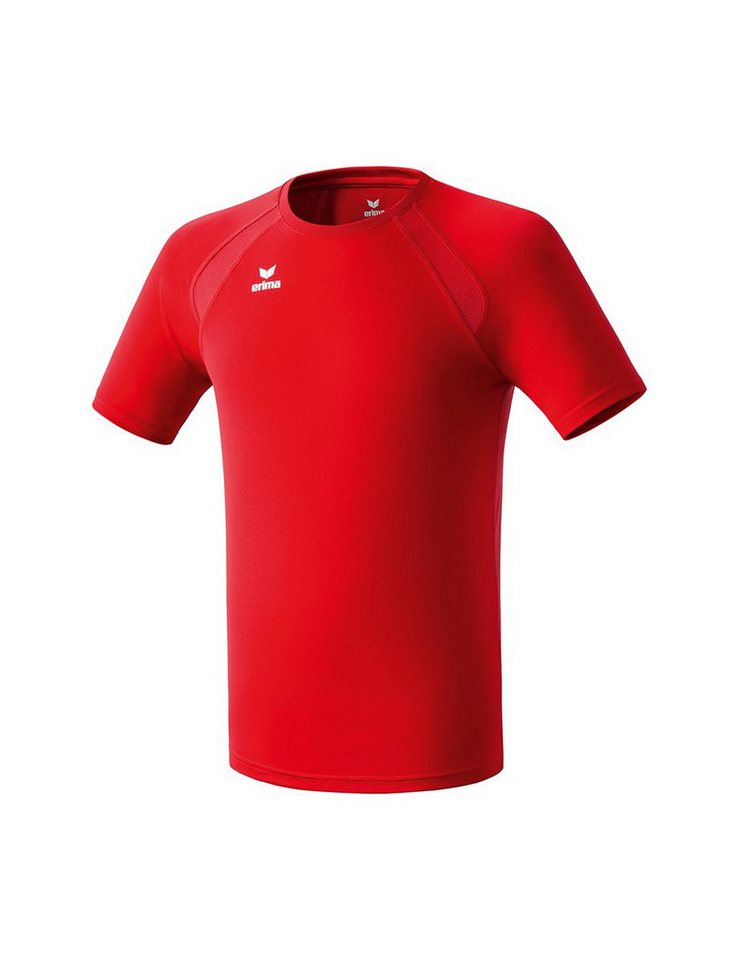 Erima T-Shirt Basic Performance (100% Polyester, Mesh-Einsätze) rot Herren von Erima