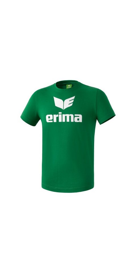 Erima T-Shirt Basic Promo Logo (100% Baumwolle) smaragd/grün Herren von Erima