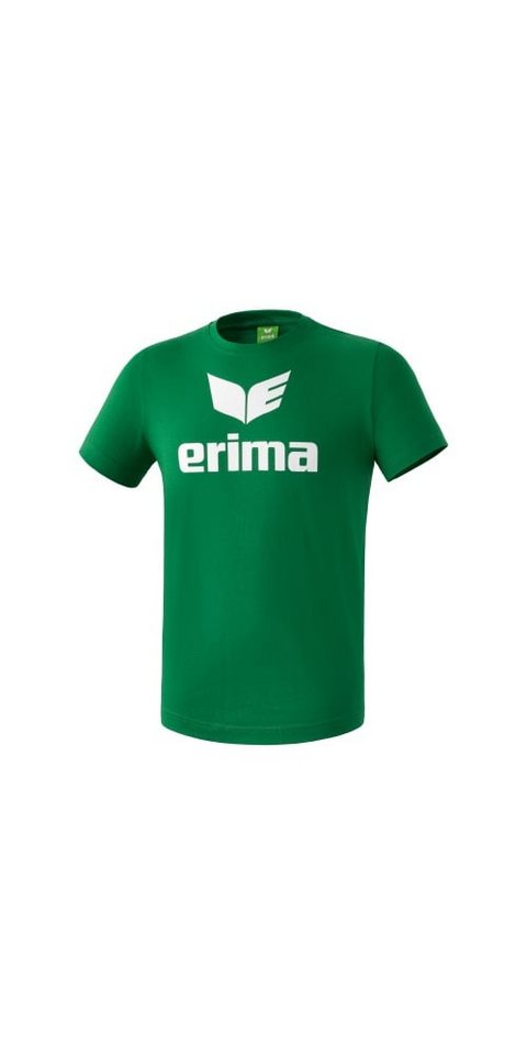 Erima T-Shirt Basic Promo Logo (100% Baumwolle) smaragd/grün Jungen von Erima
