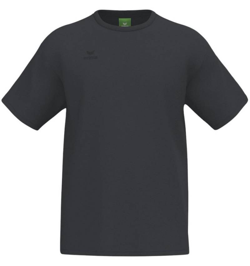 Erima T-Shirt CMPT (100% Baumwolle, hoher Tragekomfort) schwarz Herren von Erima