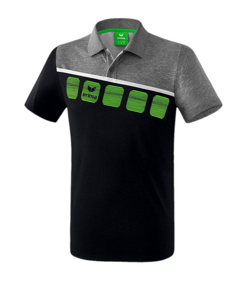 Erima T-Shirt Erima 5-C Poloshirt Polos Herren Polyester von Erima