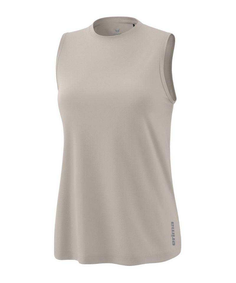 Erima T-Shirt Erima Tanktop Damen Beige Ärmellose Shirts Damen Polyester von Erima