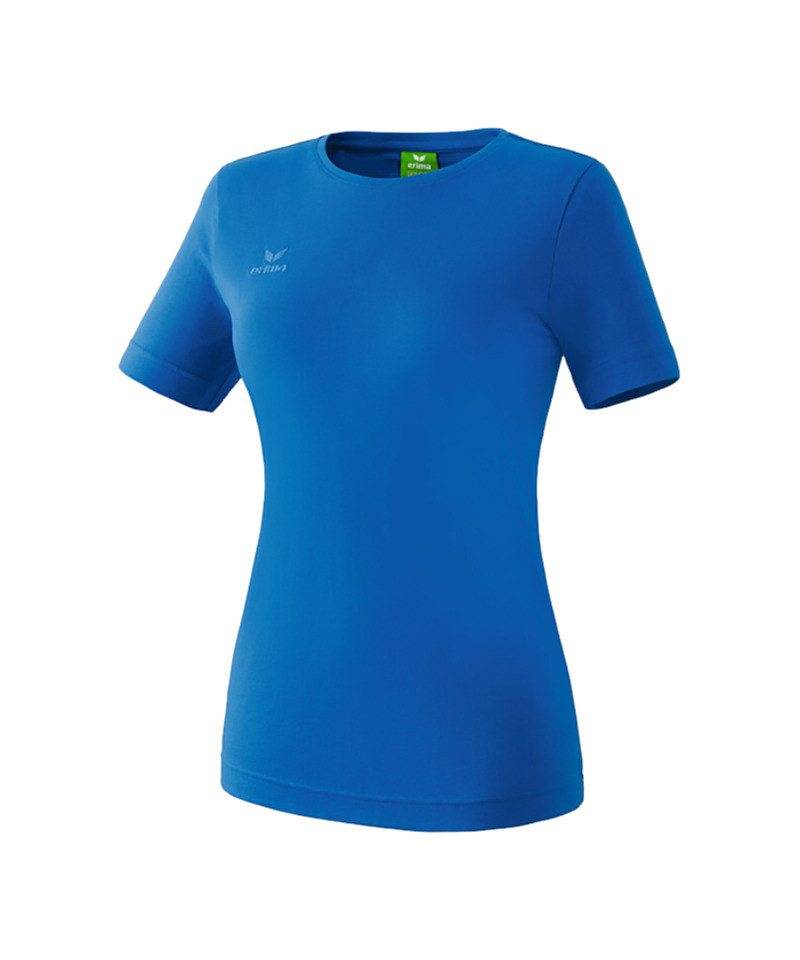 Erima T-Shirt Erima Teamsport T-Shirt Damen Hell Kurzarm-Shirts Baumwolle von Erima